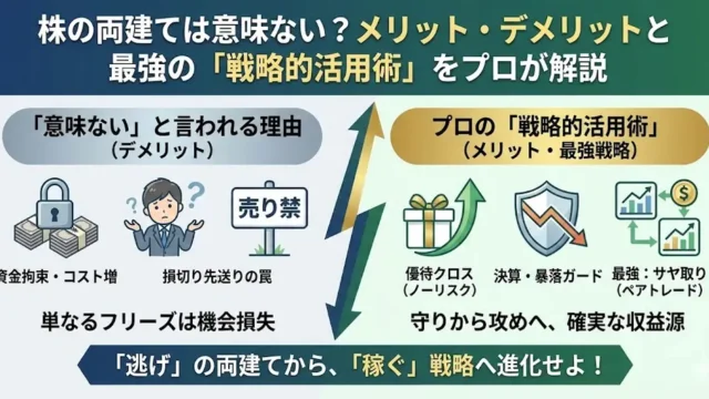 両建ては意味がない？そんな疑問に解答します