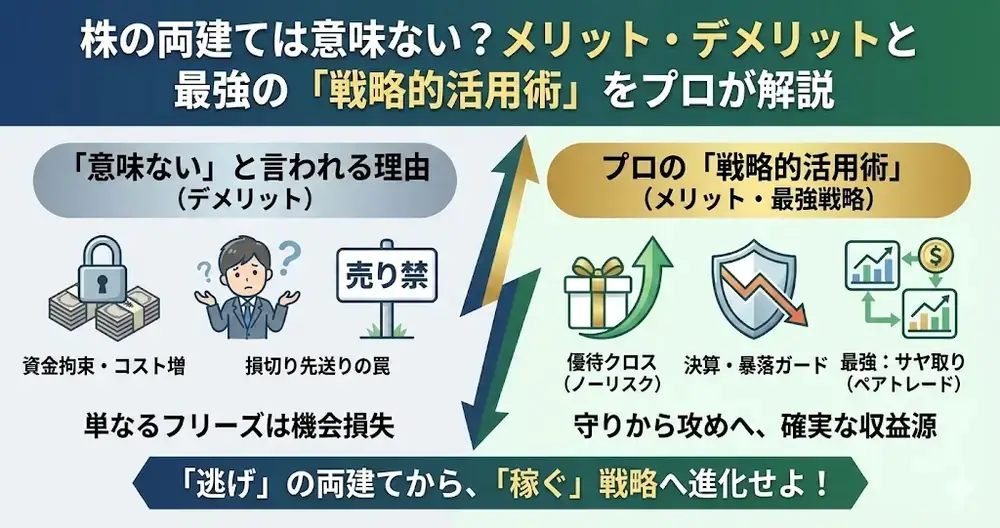 両建ては意味がない？そんな疑問に解答します
