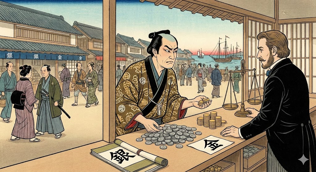 江戸時代の両替商による金銀交換アービトラージの歴史