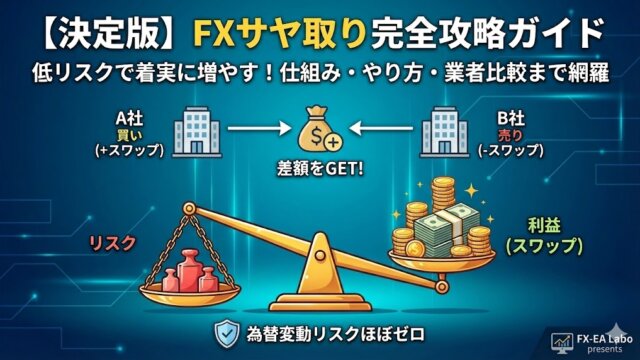 FXのサヤ取り解説