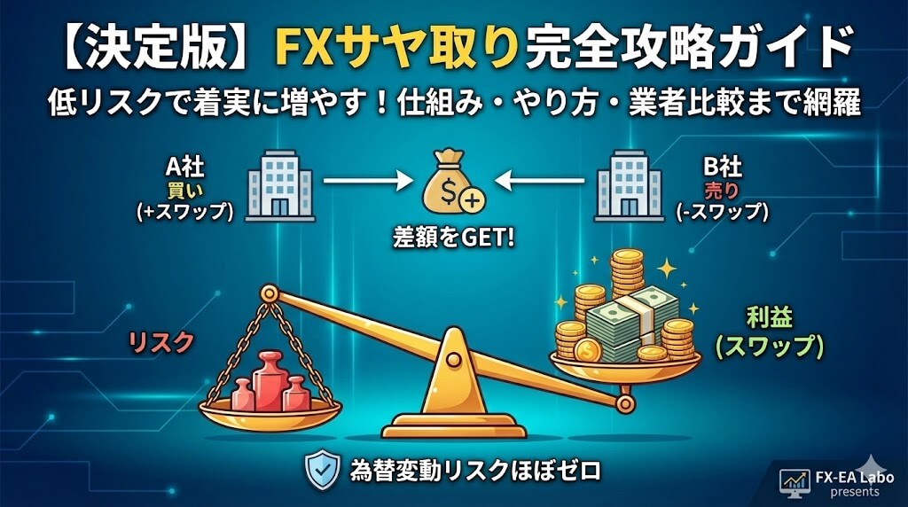 FXのサヤ取り解説