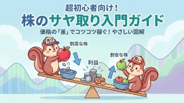 超初心者向けの株サヤ取り入門ガイド