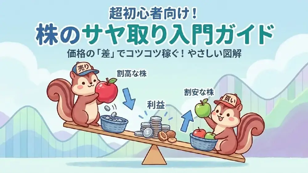 超初心者向けの株サヤ取り入門ガイド