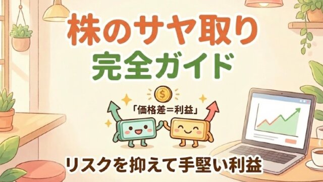 株のサヤ取り完全ガイド