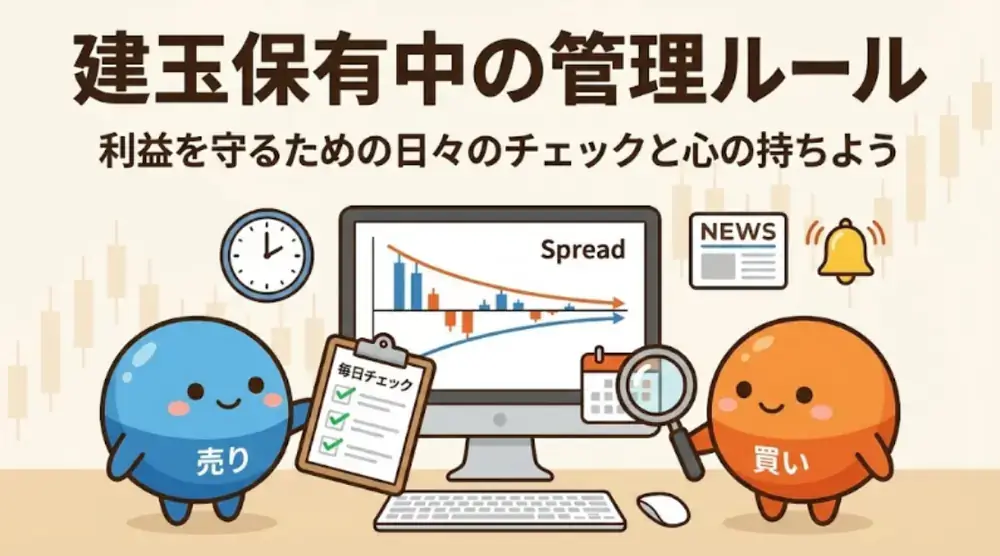 サヤ取りの管理ルール