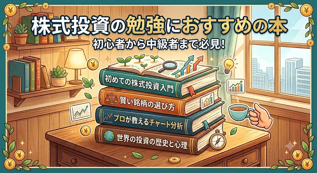 株式投資の勉強におすすめの本