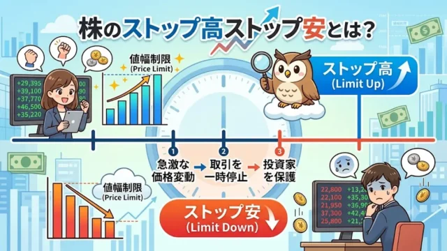 株のストップ高ストップ安とは？