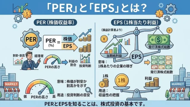 「PER」と「EPS」とは？　