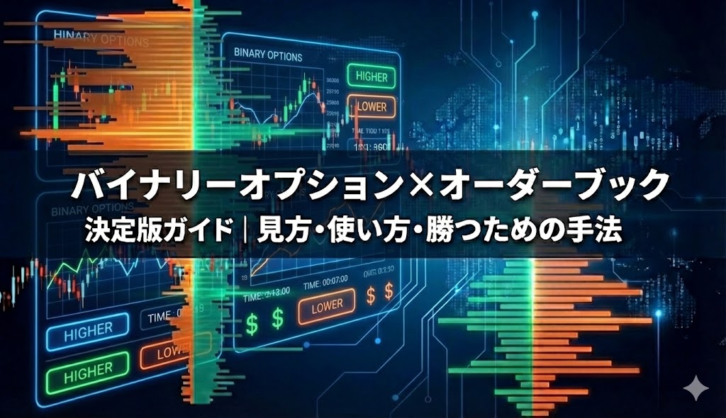 OANDAのオーダーブックをバイナリーオプションで活用する方法