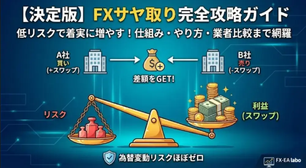 FXサヤ取りのやり方